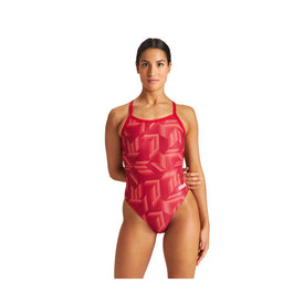 Arena Women's Puzzled Challenge Back One Piece  Fall/Winter 2024 Team Prints  Arena