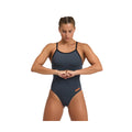 Arena Women Team Swimsuit Light Drop Solid Fl