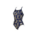 Arena Women's Puzzled Light Drop Back One Piece Swimsuit Extended Colors  Swim Team Prints  Arena
