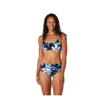 Speedo Women's Double Cross Tankini Top  Women's Tankini Top  Speedo