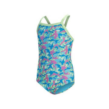 Little Dolfin Girls One Piece Swimsuit Hide N Seek  Girls One Piece  Dolfin