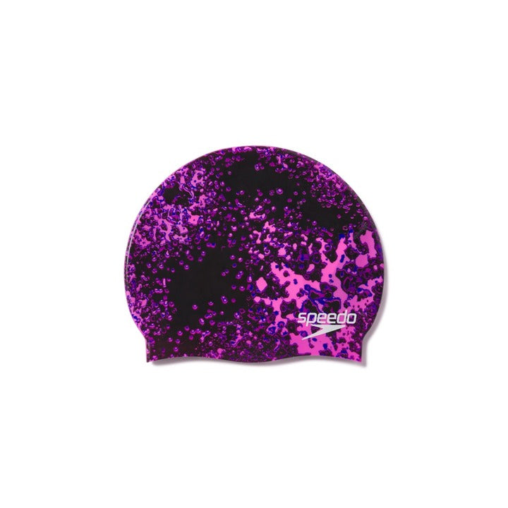 Speedo Swim Cap Silicone Printed  Swim Caps  Speedo