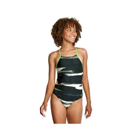 Speedo One Piece Shimmer Pool Flyer Swimsuit  One Piece Swimsuits  Speedo