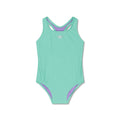 Speedo Girls’ Solid Racerback One Piece Swimsuit  Girls One Piece  Speedo