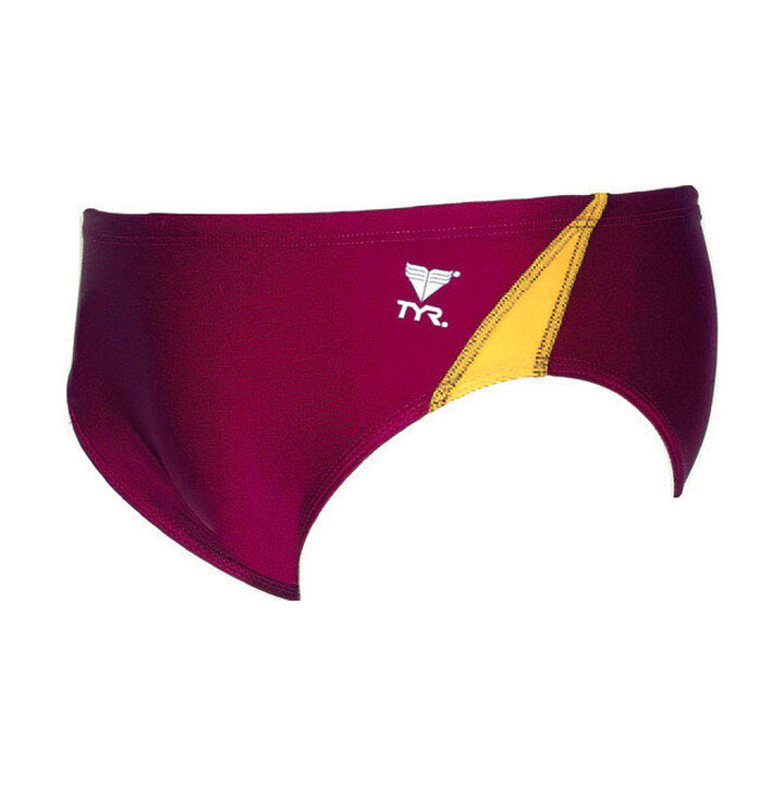 Tyr Alliance Splice Racer Male Youth  Boys Swim Brief  Tyr