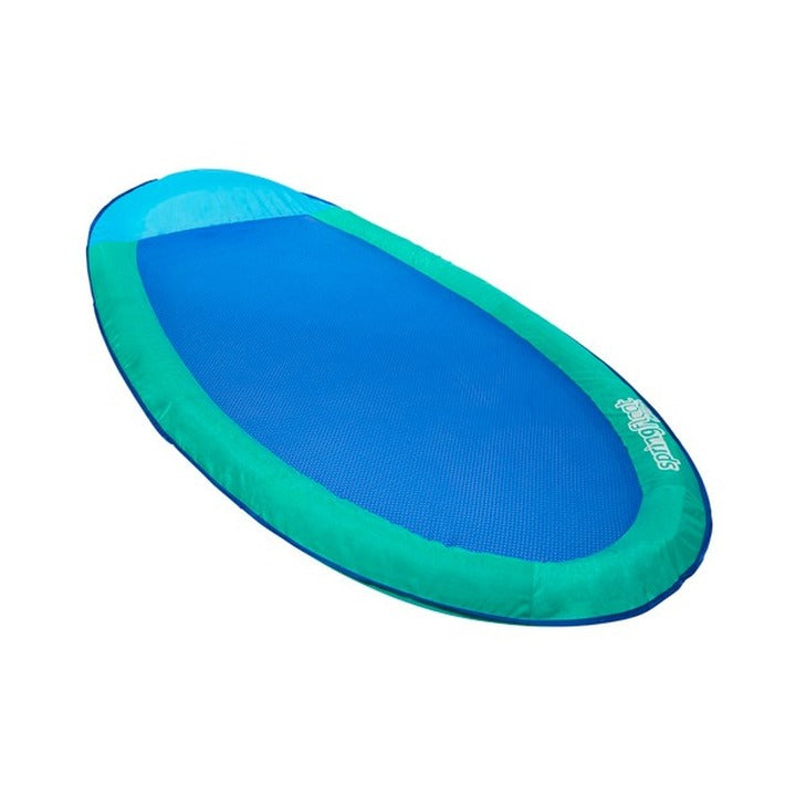 Swimways Spring Float - Aqua with PDQ  Pool Floats & Loungers  Swimways