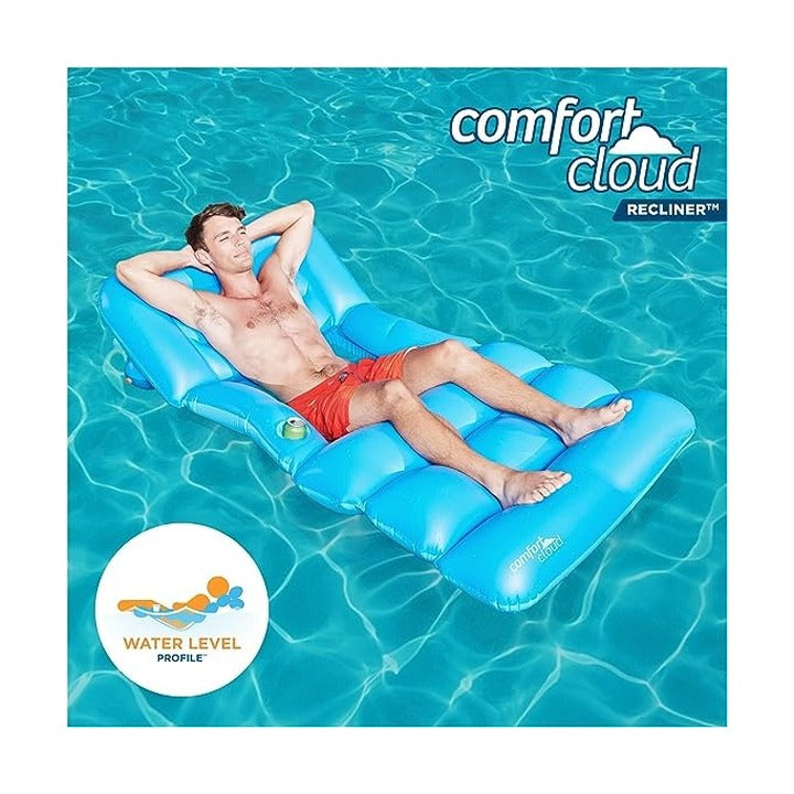 Swimways Comfort Cloud Recliner  Kids Swimming Gear  Swimways