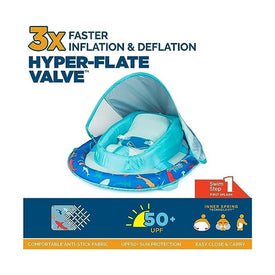 Swimways Infant Baby Spring Float with Hyper-Flate - Mermaid & Shark Asst.  Infant Floats  Swimways