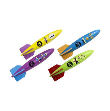 Swimways Toypedo Bandits - 4 Pack  Kids Swimming Gear  Swimways