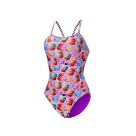 Dolfin Uglies V-2 Back One Piece Swimsuit Bon Appetit  Dolfin Uglies Swimwear  Dolfin