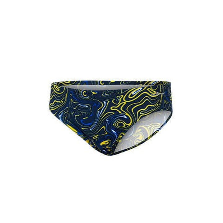 Dolfin Reliance Mens Forcefield Print All-Over Racer Brief  Swimming Briefs for Men  Dolfin