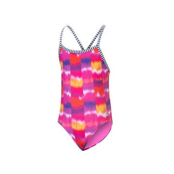 Dolfin Uglies Youth Girls Print 1-Piece Far Out  Dolfin Uglies Swimwear  Dolfin