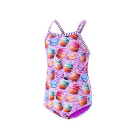 Little Dolfin Girls One Piece Swimsuit Bon Appetit  Girls One Piece  Dolfin
