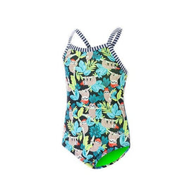 Little Dolfin Girls One Piece Swimsuit Hang Tight  Girls One Piece  Dolfin