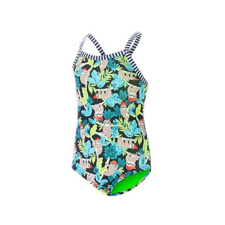 Little Dolfin Girls One Piece Swimsuit Hang Tight  Girls One Piece  Dolfin