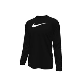 Nike Kid's Long Sleeve Hydroguard Solid  Long Sleeve Rash Guard  Nike