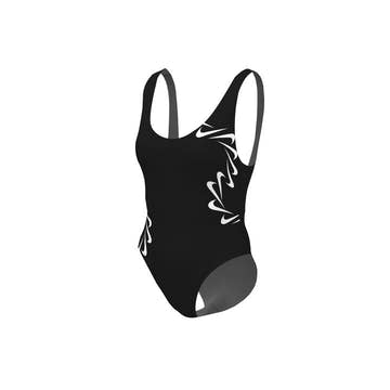 Nike Women Multi Logo U-Back One Piece  Competition Swimsuits  Nike