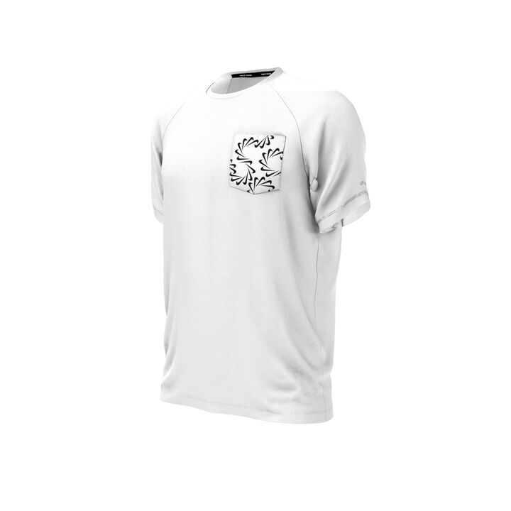 Nike Men Swoosh Line Pocket Short Sleeve Hydroguard  Short Sleeve Rash Guard  Nike