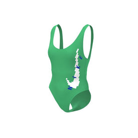 Nike Women Multi Logo U-Back One Piece  Competition Swimsuits  Nike