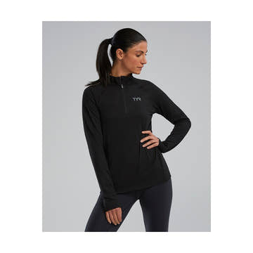 WWJ Tyr Women's SLS Long Sleeve 1/4 Zip- Solid  Sweatshirt  Tyr
