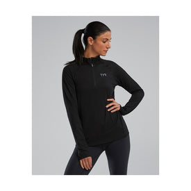 WWJ Tyr Women's SLS Long Sleeve 1/4 Zip- Solid  Sweatshirt  Tyr