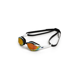 Arena Cobra Edge Swipe Mirror Goggles - Anti-Fog Racing Goggles  Competition Swim Goggles  Arena