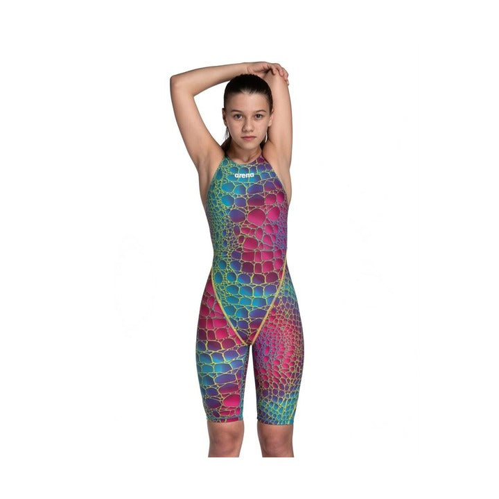 Arena Powerskin ST Next Limited Edition Open Back Jr One Piece  Girls Tech Suit  Arena