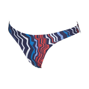 Arena Women Zig Zag Bottom Front Lining  Two Piece Swimsuits  Arena