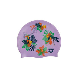 Arena Print Jr Swim Cap – Youth Silicone Swim Cap  Kids Swim Caps  Arena