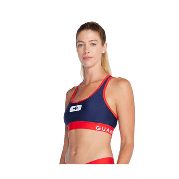 Speedo Women's Guard Racerback Bra  Lifeguard Apparel  Speedo