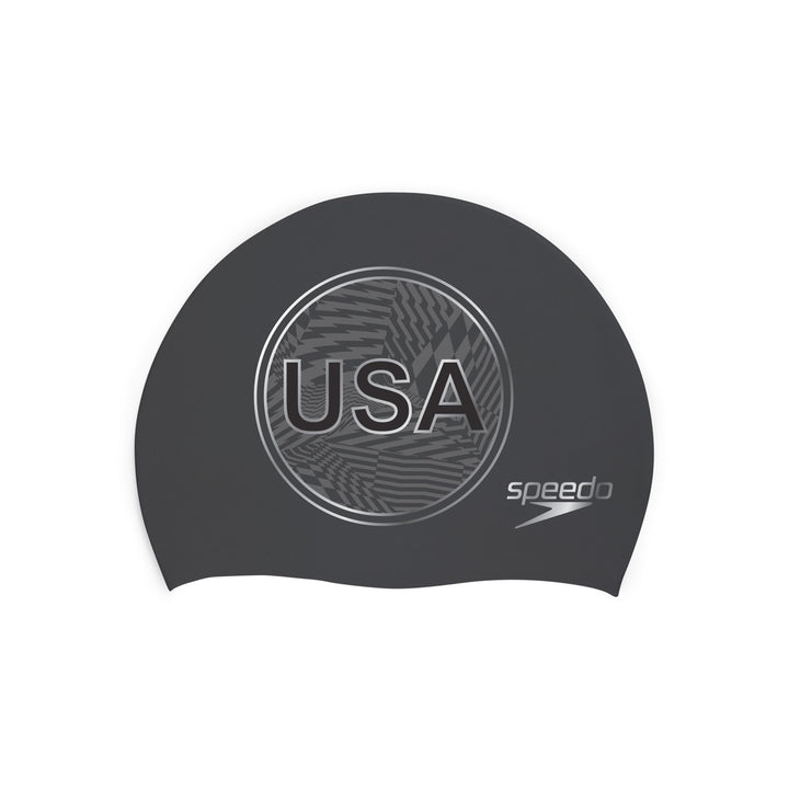 Speedo Swim Cap Silicone Printed  Swim Caps  Speedo