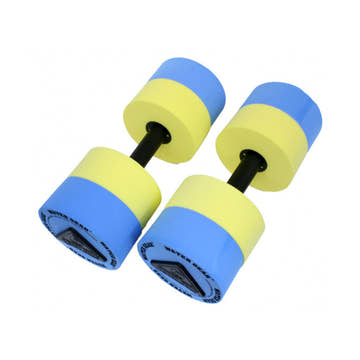 Water Gear Resistance Bells - Ultra (Blue/Yellow)  Aquatic Fitness Equipment  Water Gear