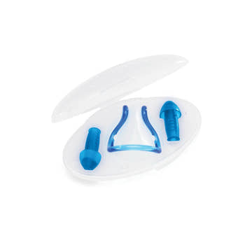 Speedo Profile Nose Clip And Ear Plug Set  Swimming Nose Clips  Speedo
