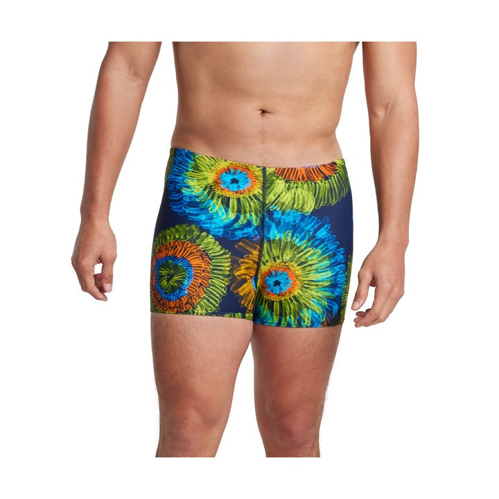 Speedo Men's Print Beachstar Square Leg Swim Bottoms  Drag Suits  Speedo