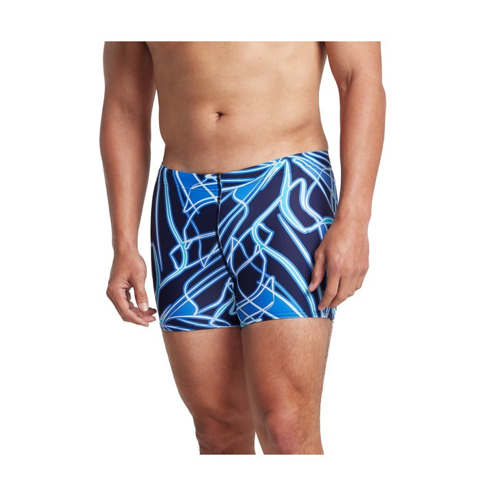 Speedo Men's Print Beachstar Square Leg Swim Bottoms  Drag Suits  Speedo