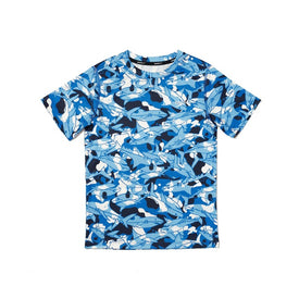 Speedo Short Sleeve Printed Swim Shirt  Swim T-shirts  Speedo