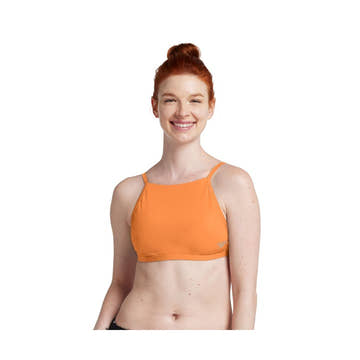 Speedo Solid Double Lace Back Top  Bikini Top  Speedo
