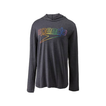 Speedo Pride Long Sleeve Hooded Tee  Clothing  Speedo