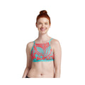 Speedo Printed Double Lace Back Top  Two Piece Swimsuits  Speedo
