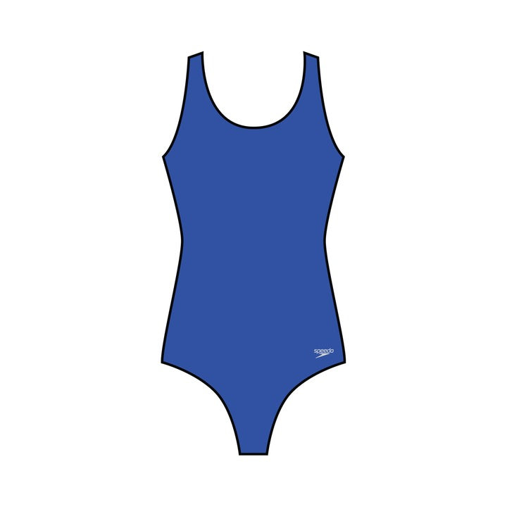 Speedo Women's Solid Ultraback One-Piece Swimsuit  One Piece Swimsuits  Speedo