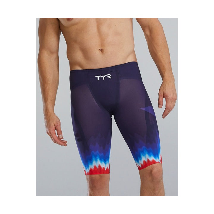Tyr Mens Venzo High Waist Jammer Swimsuit - Usa  High Waist Jammers  Tyr