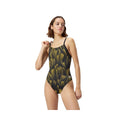 Speedo Space Train Flyback One Piece Swimsuit  Swim Team Prints  Speedo