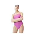 Speedo Women's Solid Double Strap One Piece Swimsuit  One Piece Swimsuits  Speedo