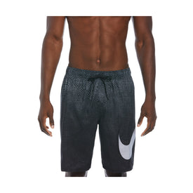 Nike Men's Grid Swoosh Breaker 9in Volley Short  Men's Swim Trunks  Nike