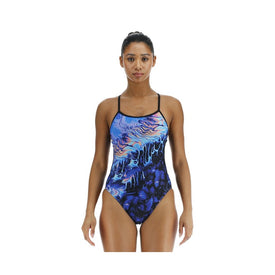 Tyr Women's Crosscut Tieback One Piece Swimsuit - Crypta  One Piece Swimsuits  Tyr