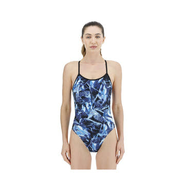 Tyr Women's Crosscut Tieback One Piece Swimsuit - Reflecta  One Piece Swimsuits  Tyr