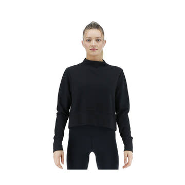 Tyr Women's Waffle Cropped Pullover  Sweatshirt  Tyr