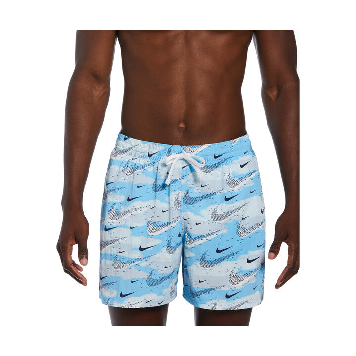 Nike Men Flock 5in Volley Short  Men's Swim Trunks  Nike
