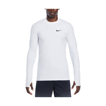 Nike Men Whitewater Long Sleeve Hydroguard  Long Sleeve Rash Guard  Nike