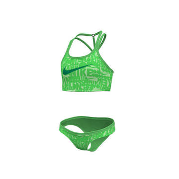 Nike Girl's Retro Flow T-Crossback Midkini Set  Girls Midkini  Nike